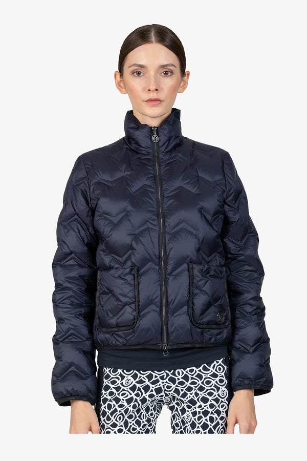 Daunenjacke mit Stehkragen 05