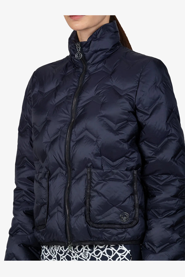 Daunenjacke mit Stehkragen 06