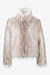 Bedruckte Kunstfell-Jacke 01