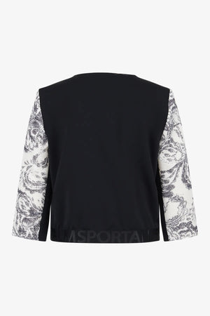Kurze Jacke mit Rundhalsausschnitt 02