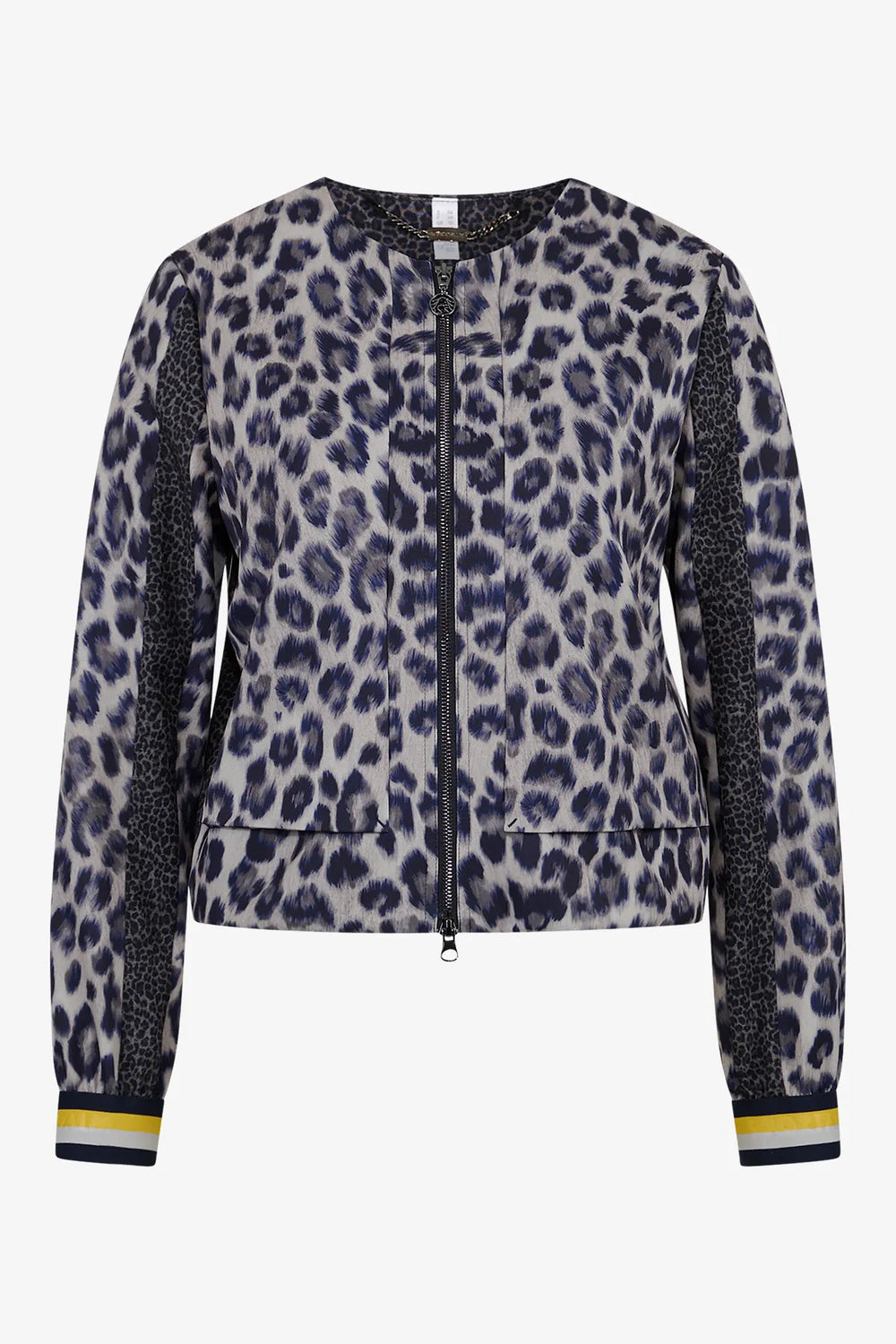 Kurze Jacke mit Rundhalsausschnitt 01