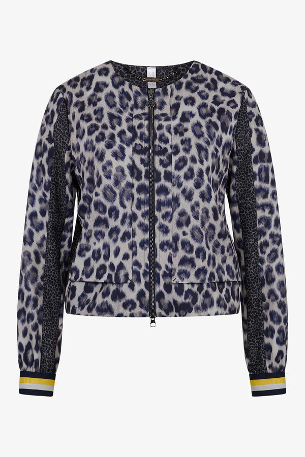 Kurze Jacke mit Rundhalsausschnitt 01