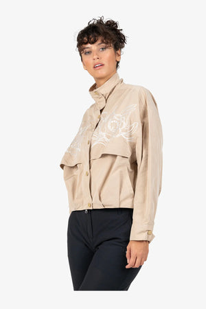 Jacke mit Stehkragen 05