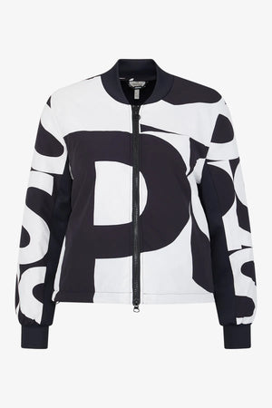 Jacke mit College-Kragen 01