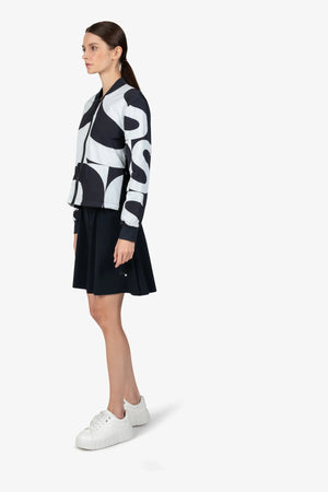 Jacke mit College-Kragen 03