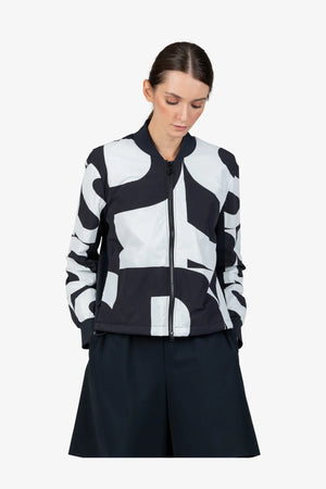 Jacke mit College-Kragen 05