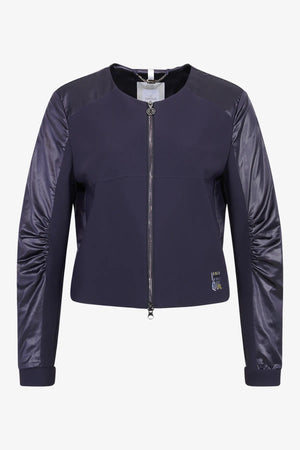Kurze Jacke mit Rundhalsausschnitt 01