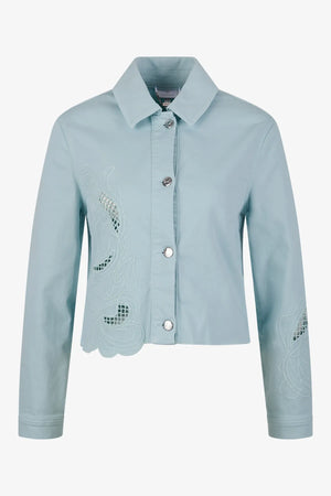 Jacke mit Hemdkragen 01