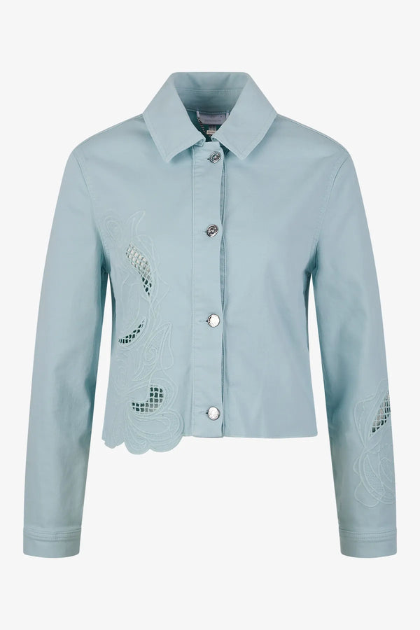 Jacke mit Hemdkragen 01