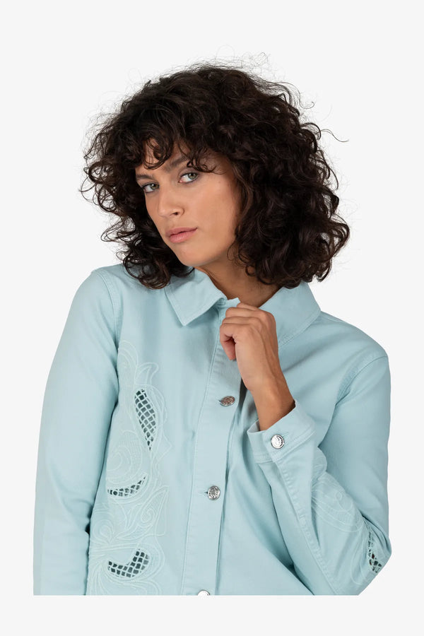 Jacke mit Hemdkragen 07