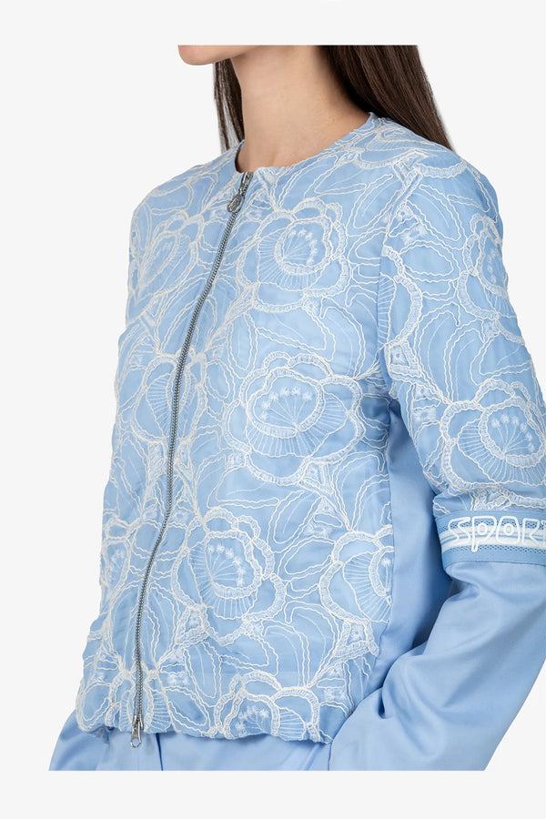Jacke mit Rundhalsausschnitt 06