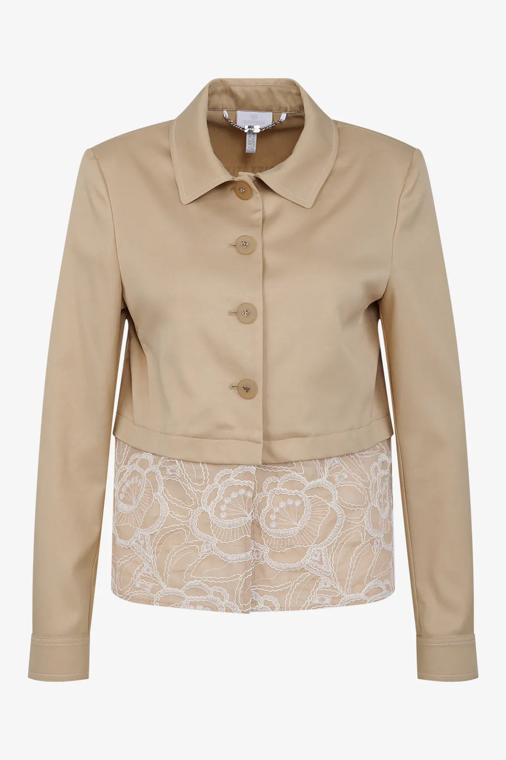 Jacke mit Hemdkragen 01