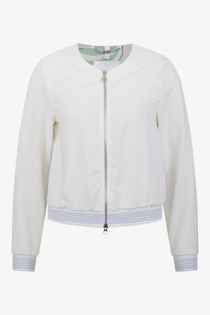 Jacke mit Rundhalsausschnitt 01