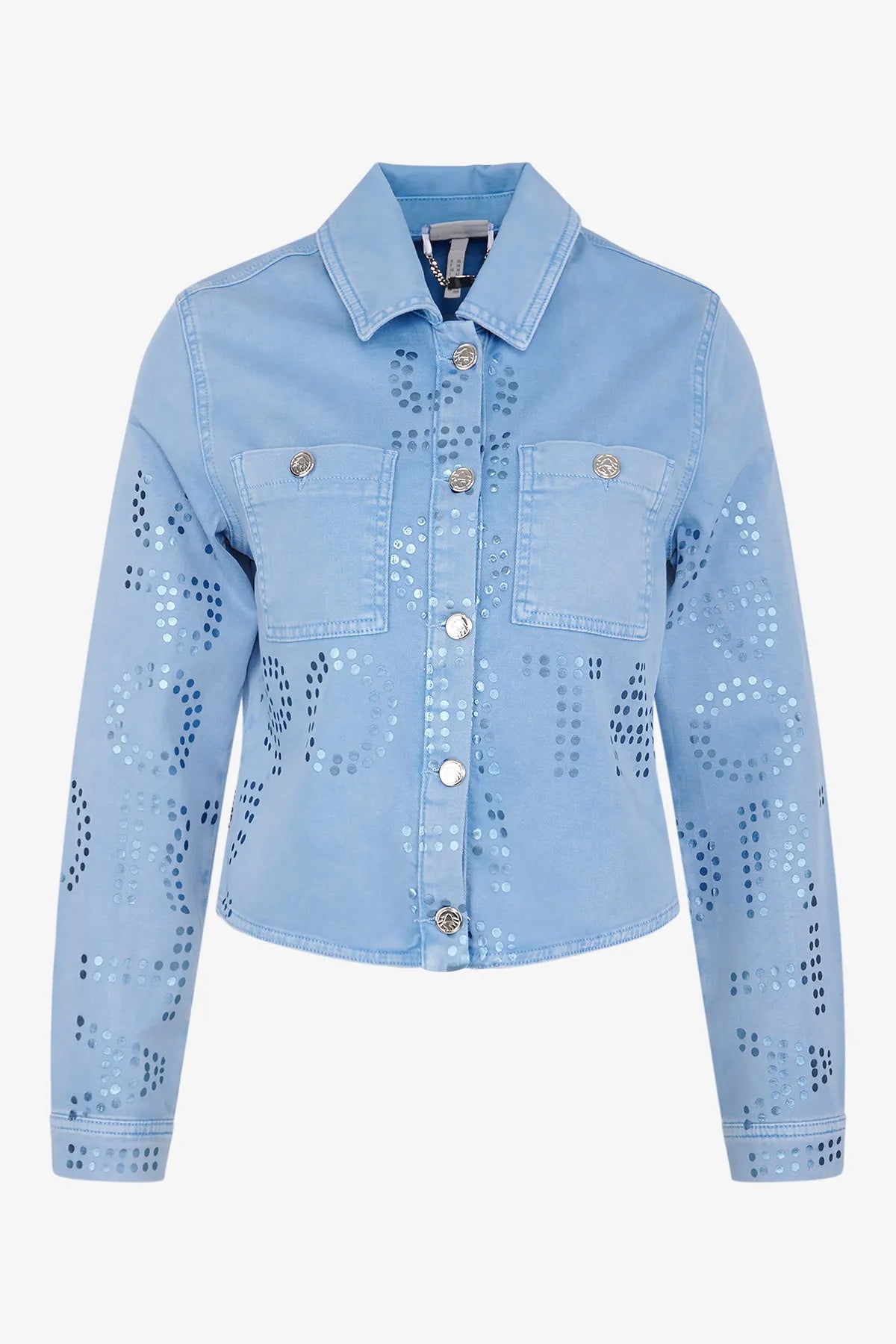 Jacke mit Hemdkragen 01