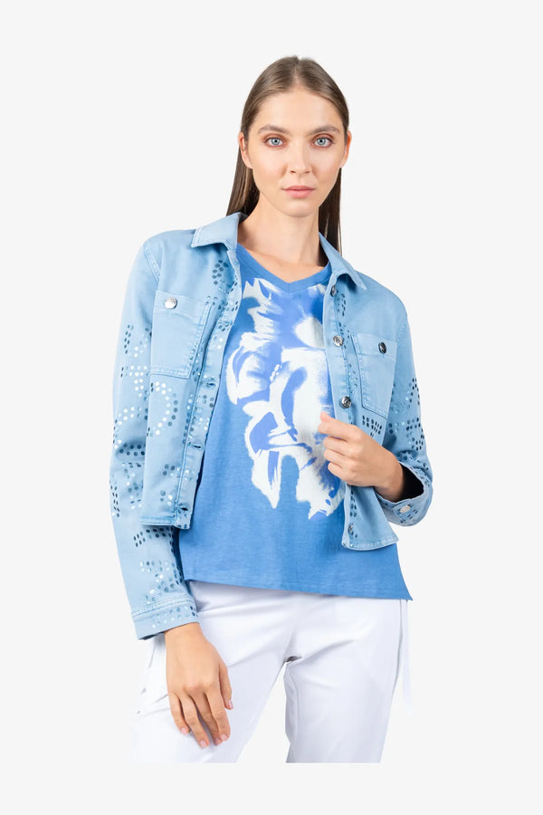 Jacke mit Hemdkragen 05
