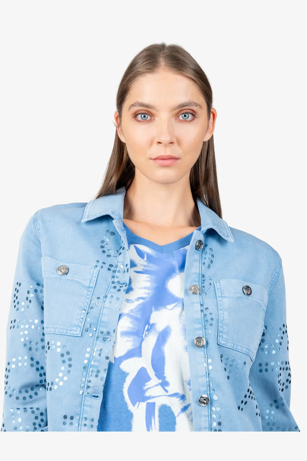 Jacke mit Hemdkragen 07