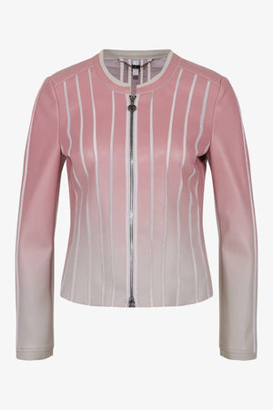 Jacke mit Rundhalsauschnitt 01