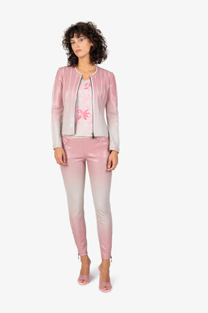 Jacke mit Rundhalsauschnitt 02