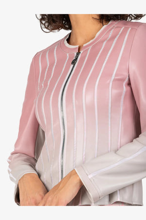 Jacke mit Rundhalsauschnitt 06