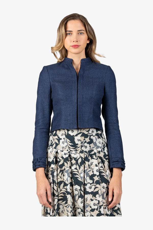 Jacke mit Stehkragen 05