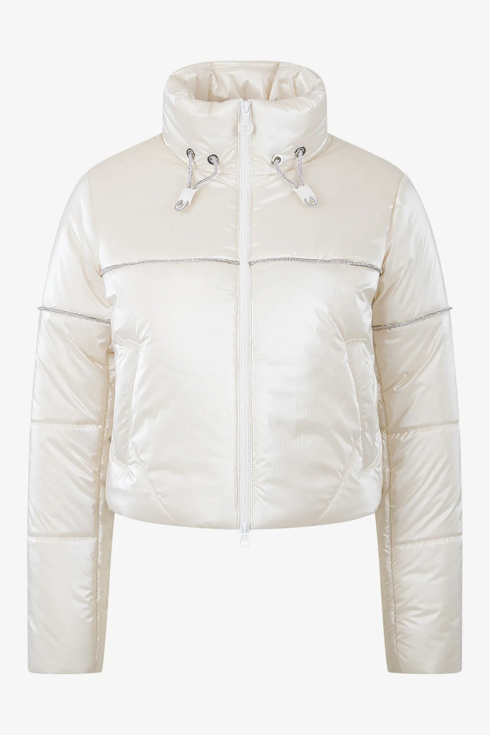 Outdoor-Jacke mit Strasspaspel 01