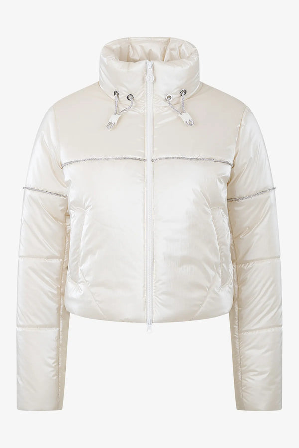 Outdoor-Jacke mit Strasspaspel 01