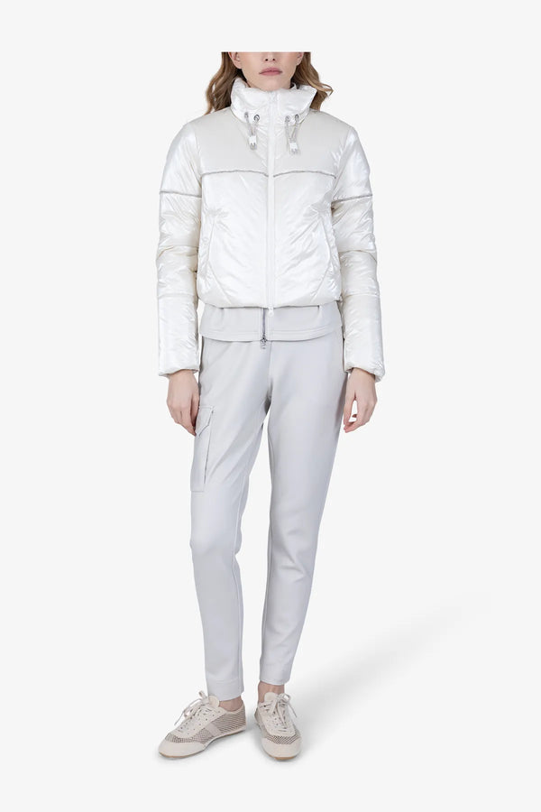 Outdoor-Jacke mit Strasspaspel 03