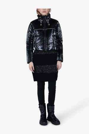 Outdoor-Jacke mit Strasspaspel 03