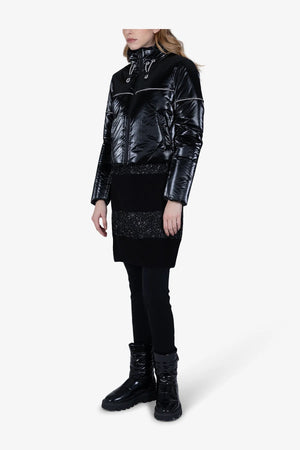 Outdoor-Jacke mit Strasspaspel 04
