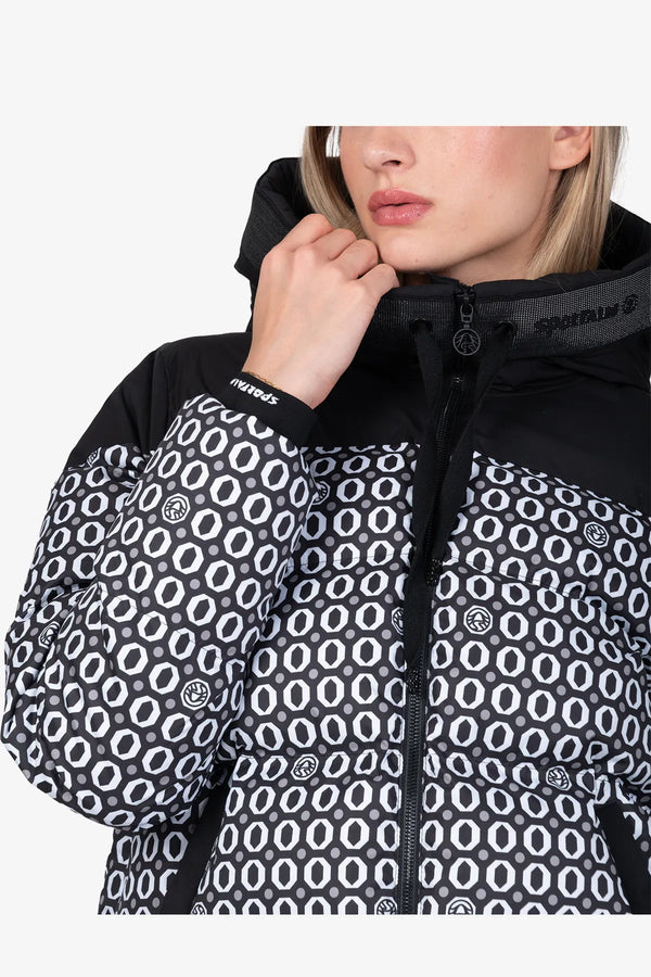 Modische Jacke mit Echtdaunen-Füllung 06