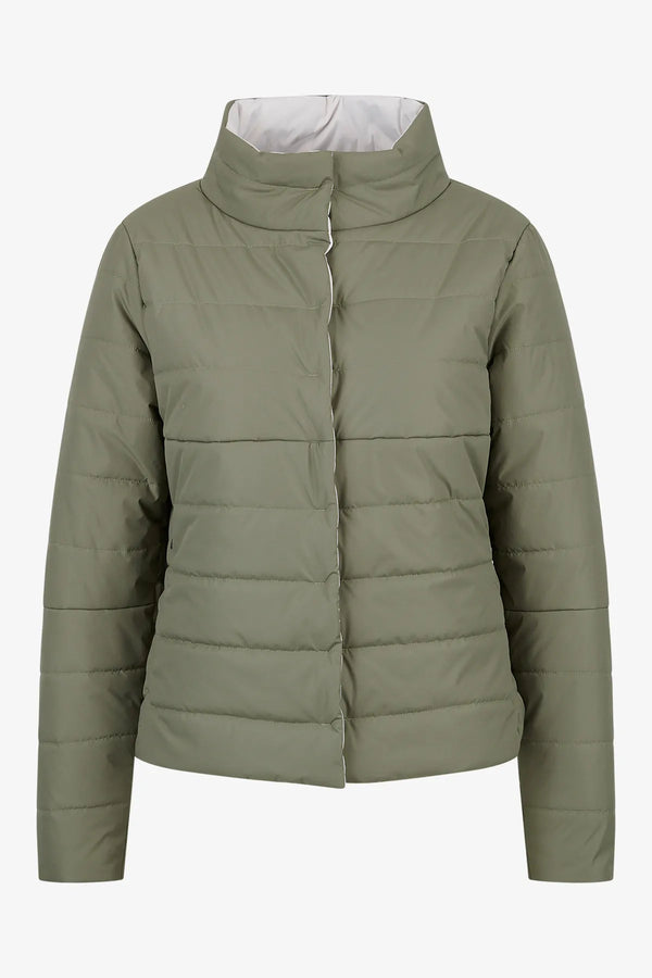 Wattierte Wendejacke 01