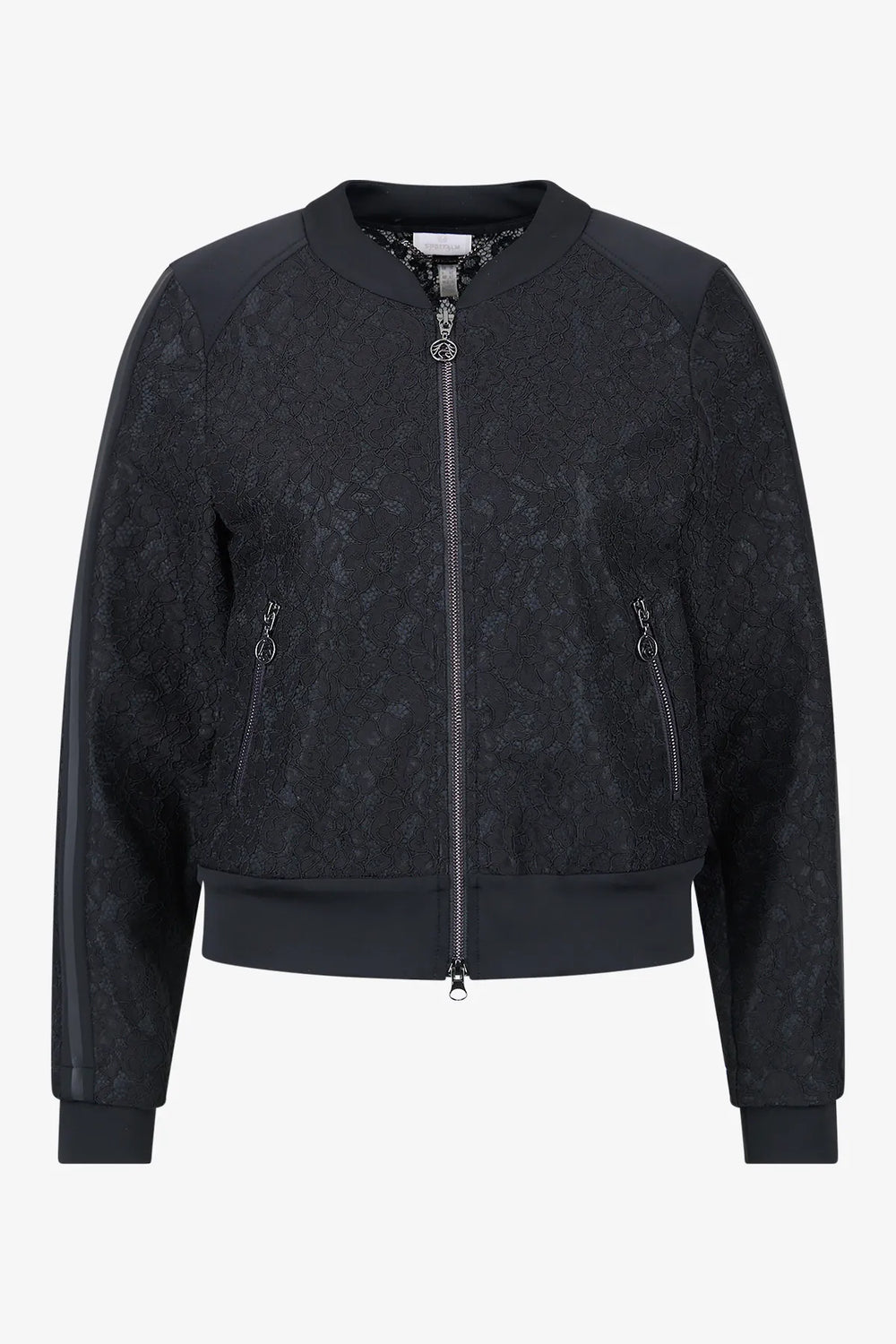 Bomberjacke aus edler, gebondeter Spitze 01