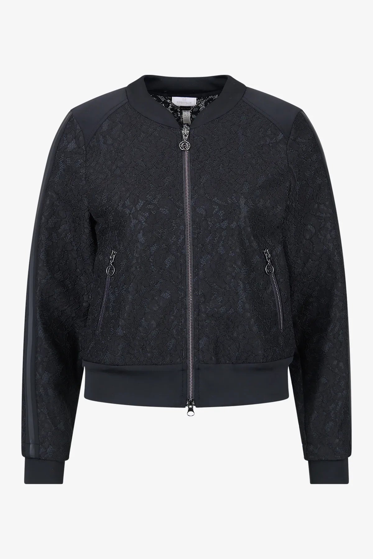 Bomberjacke aus edler, gebondeter Spitze 01