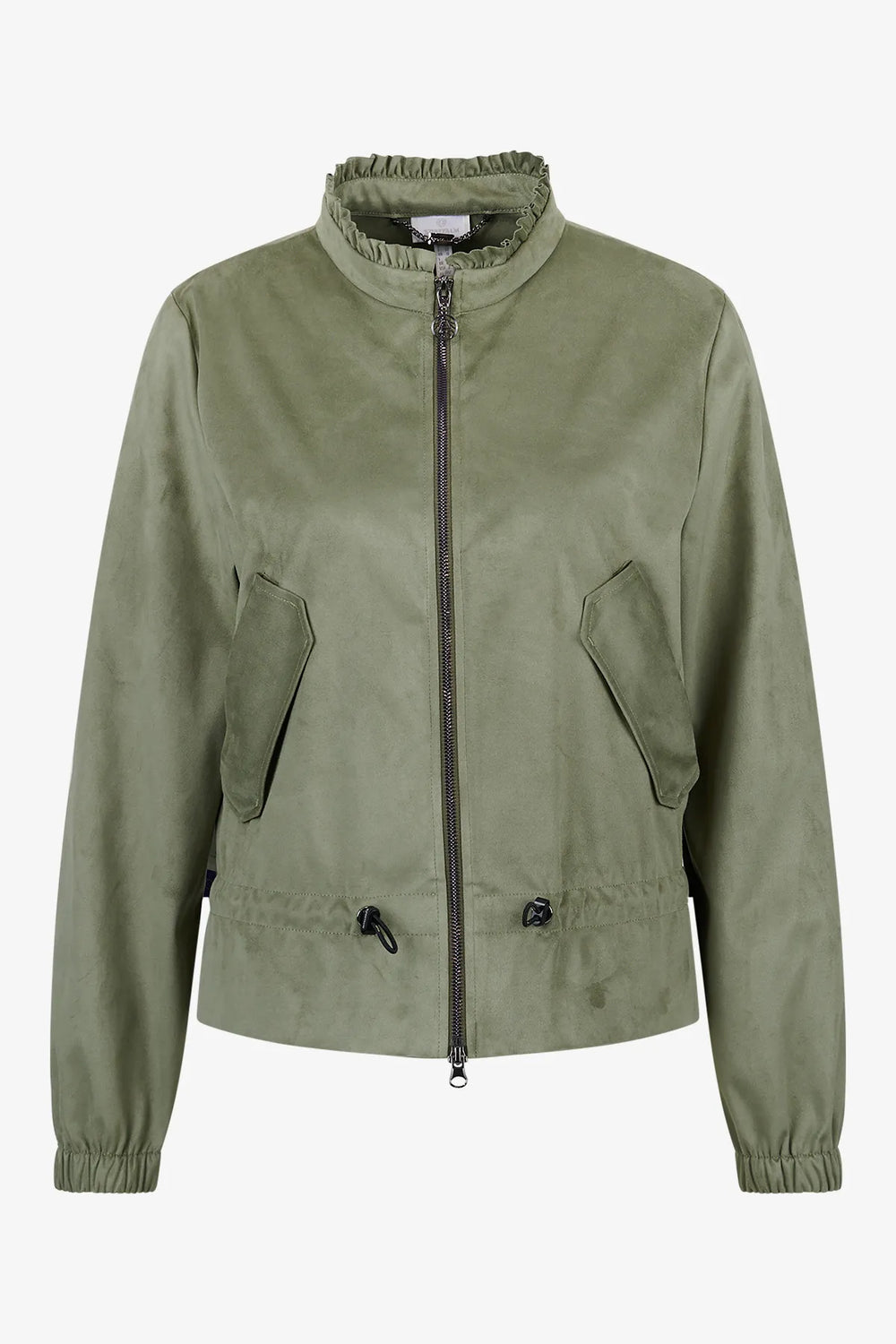 Jacke aus weicher Velour-Qualität 01