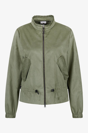 Jacke aus weicher Velour-Qualität 01