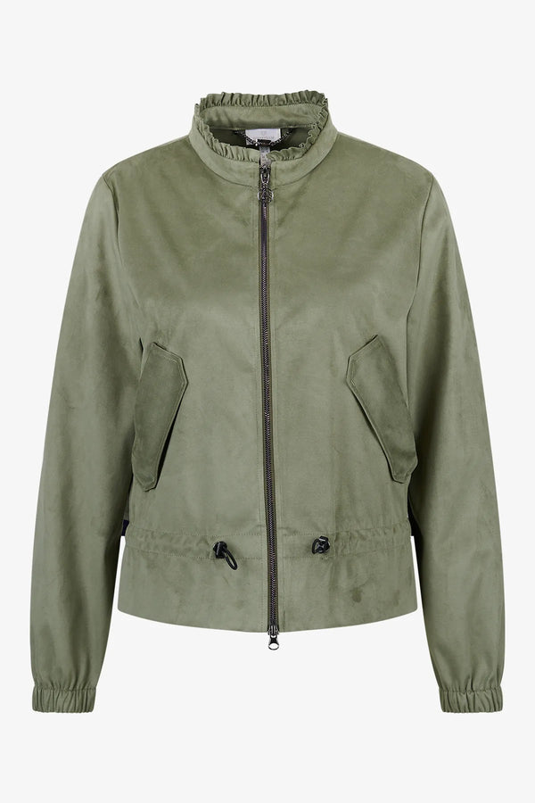Jacke aus weicher Velour-Qualität 01