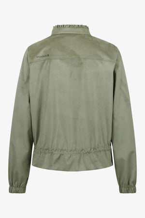 Jacke aus weicher Velour-Qualität 02