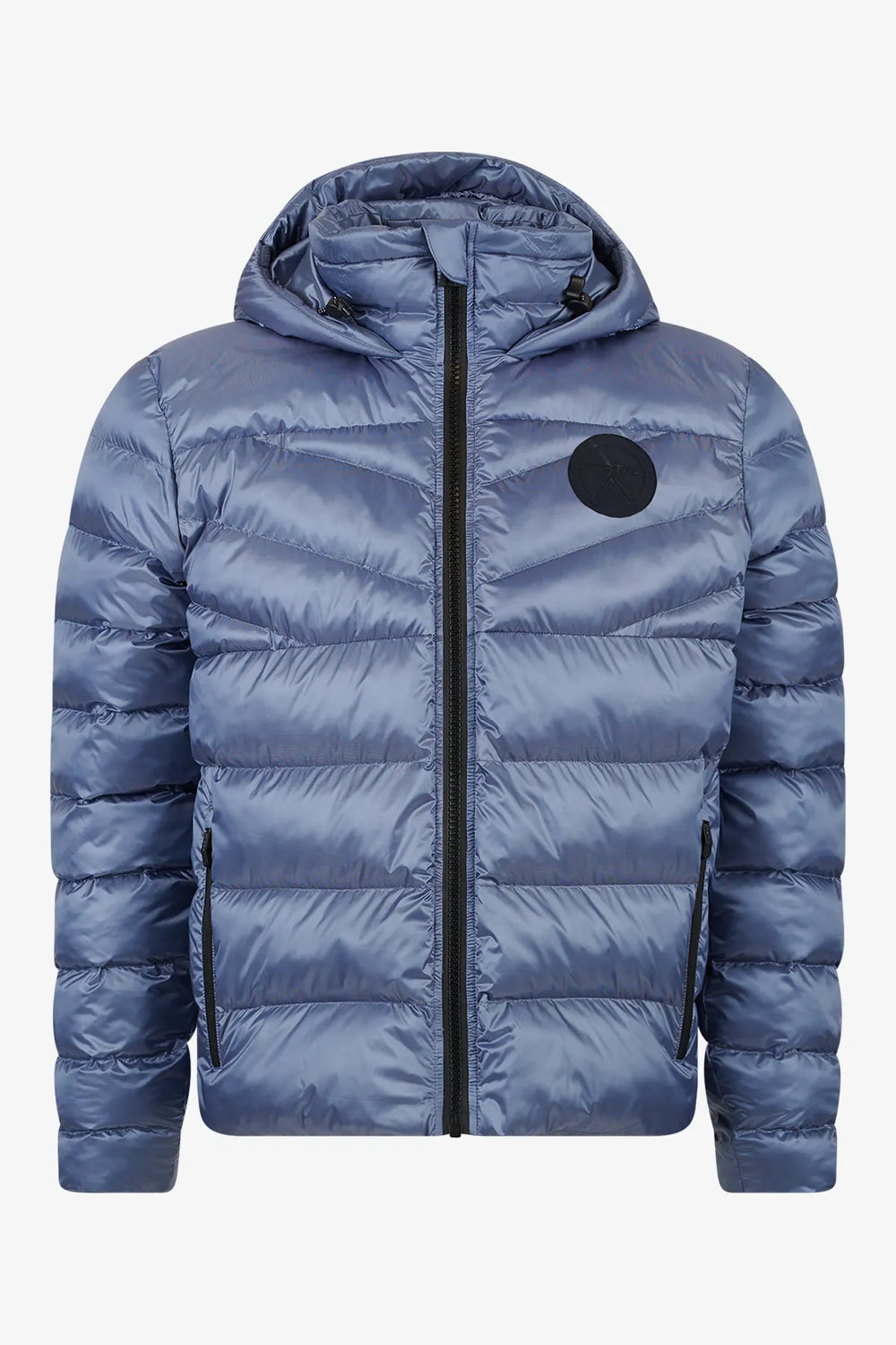 Daunenjacke mit sportiven Absteppungen 01