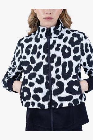 Outdoor-Jacke im Leo-Dessin 07