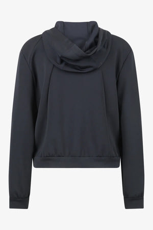 Kapuzenjacke aus Kunstleder 02