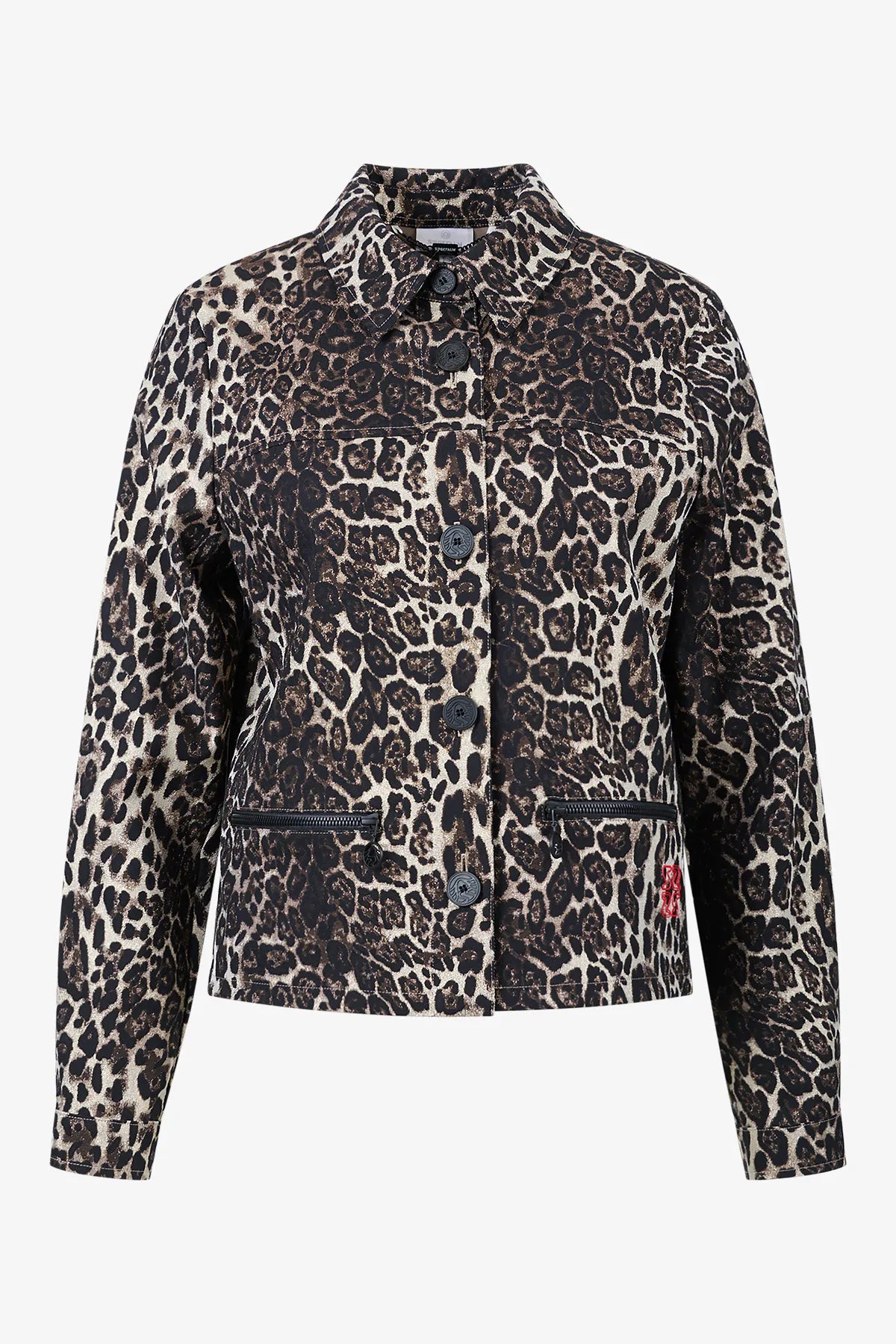 Indoor-Jacke aus Leo-Jacquard 01