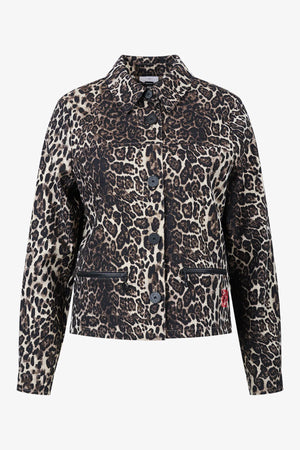 Indoor-Jacke aus Leo-Jacquard 01