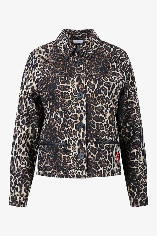 Indoor-Jacke aus Leo-Jacquard 01