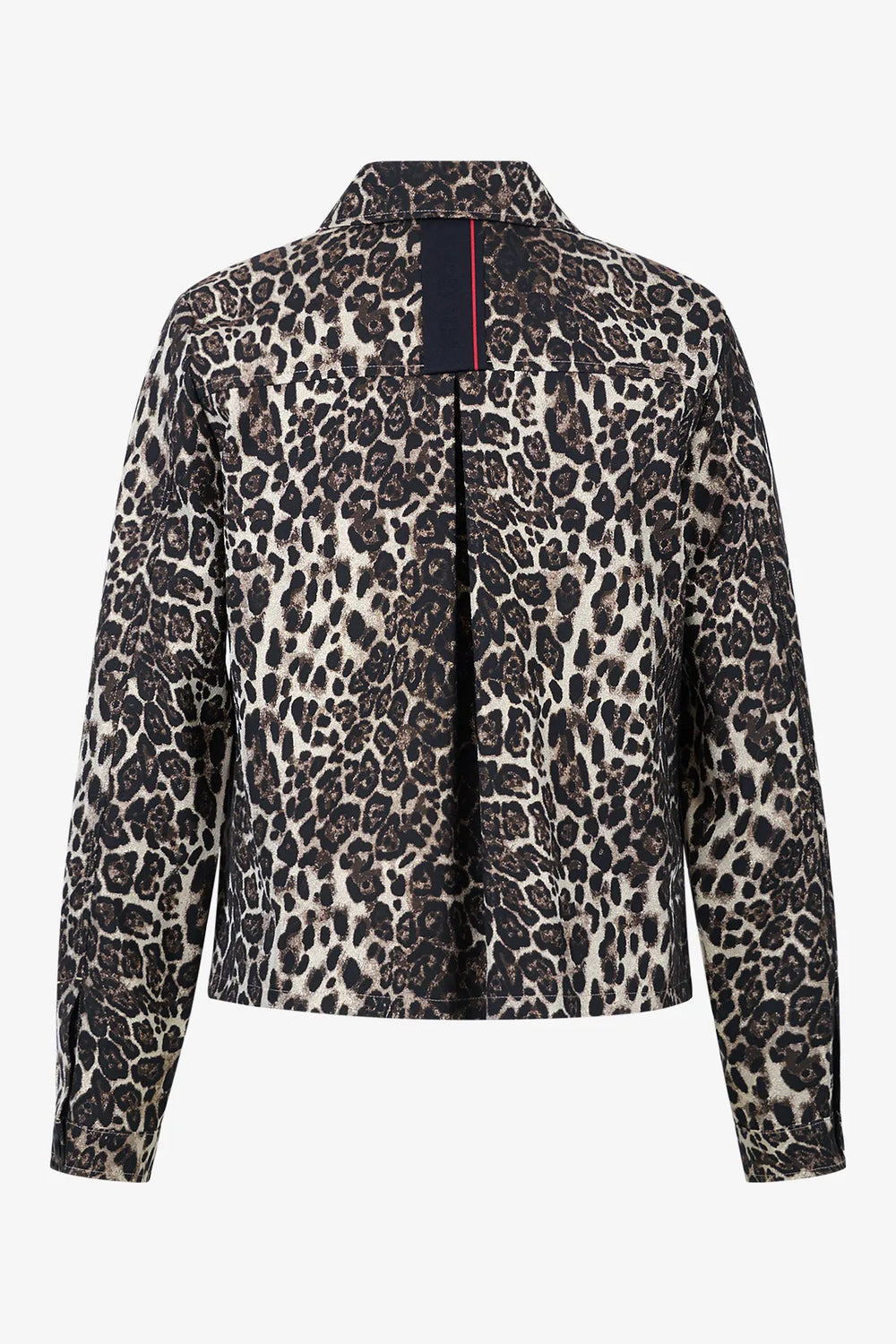 Indoor-Jacke aus Leo-Jacquard 01