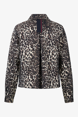 Indoor-Jacke aus Leo-Jacquard 02