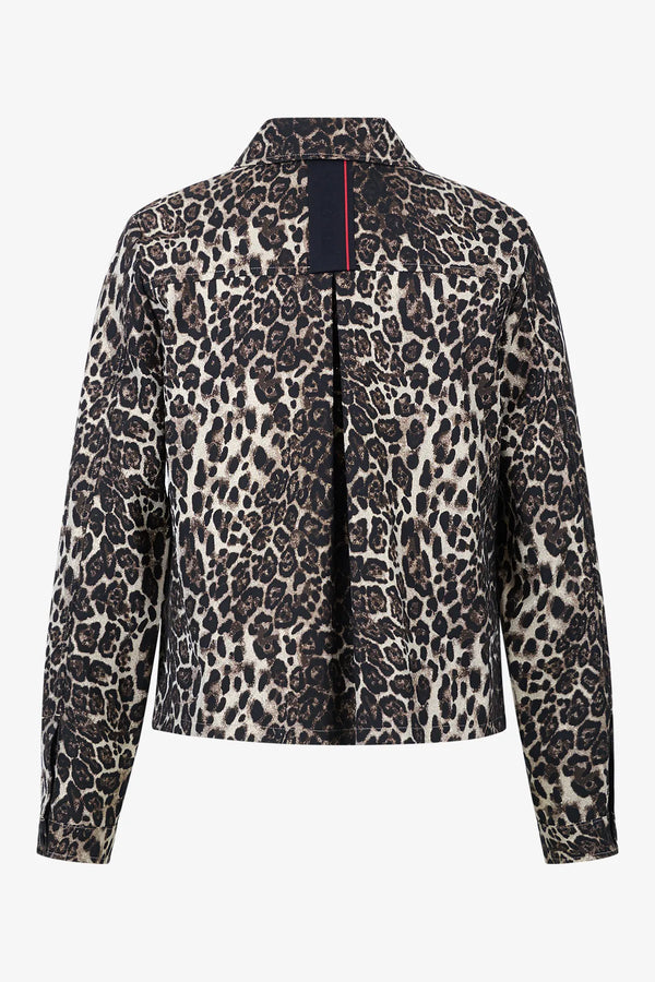 Indoor-Jacke aus Leo-Jacquard 02