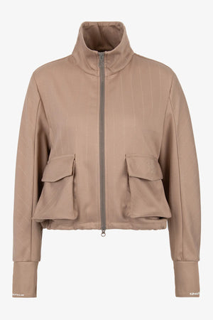 Blouson-Jacke aus Nadelstreif 01