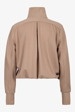Blouson-Jacke aus Nadelstreif 02