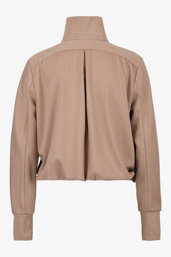 Blouson-Jacke aus Nadelstreif 02