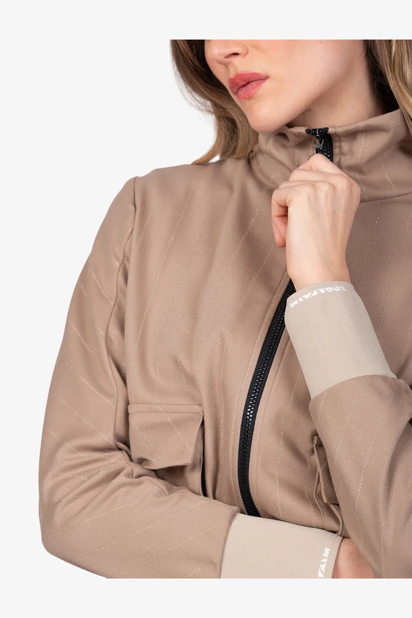 Blouson-Jacke aus Nadelstreif 06